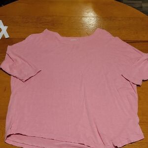 Philosophy Blush Pink Short Sleeve Top
